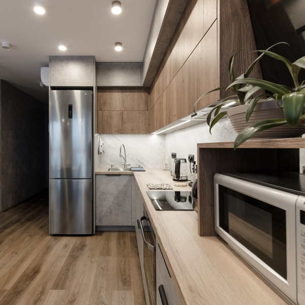 Встроенный холодильник, преимущества и недостатки