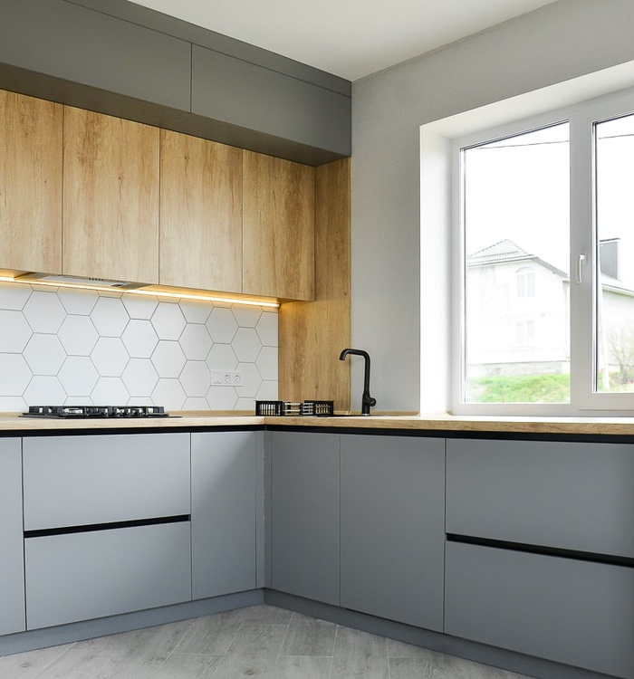 Кухня п-образная, Чисть