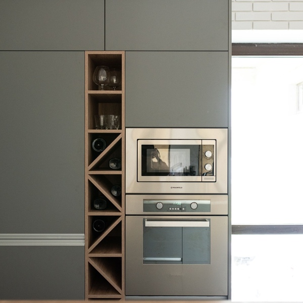 Встроенный холодильник, преимущества и недостатки